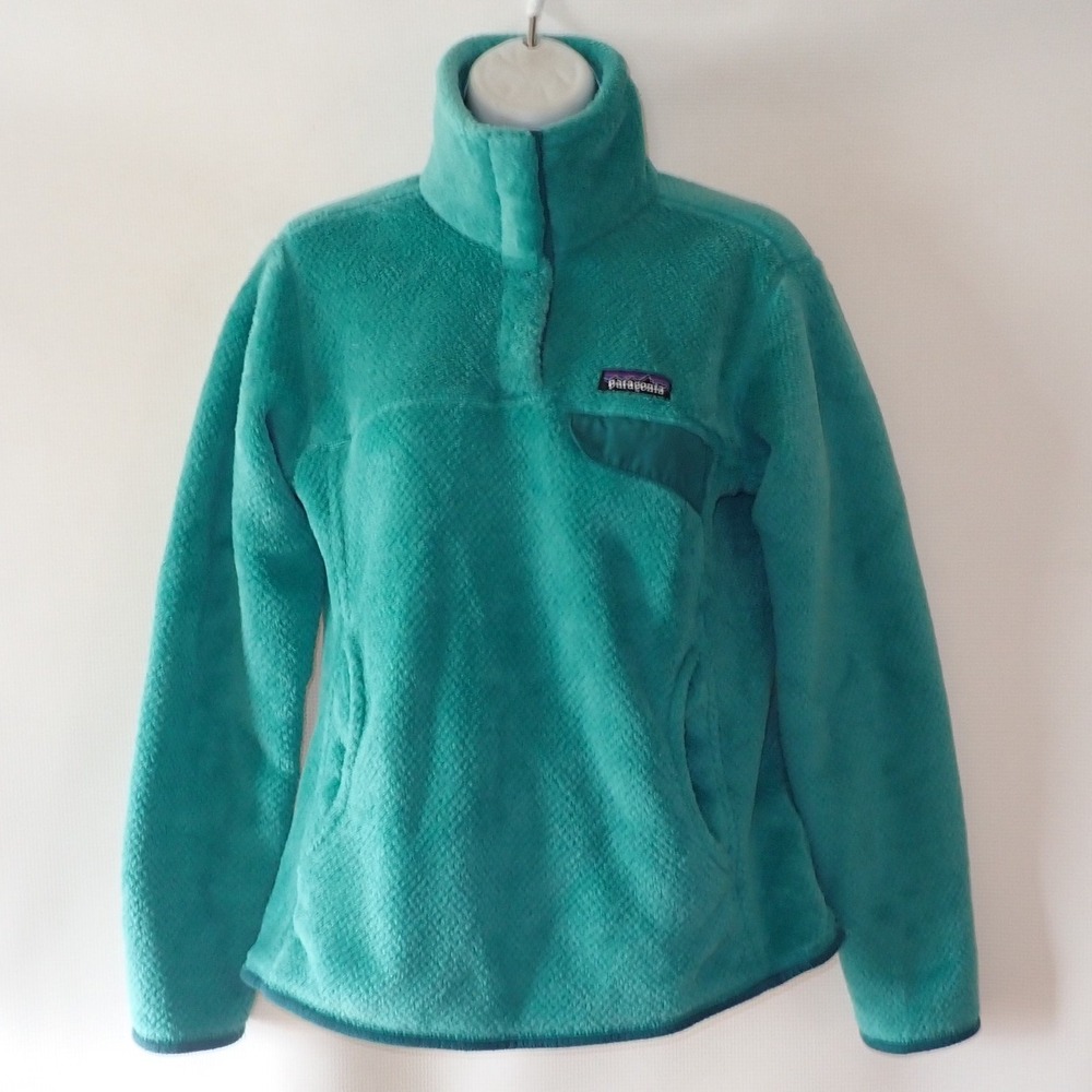 Patagonia Women S Green T Snap Synchilla Fleece‎ Gorpcore Outdoor